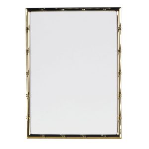 Gold Bamboo Effect Photo Frame 6x4’